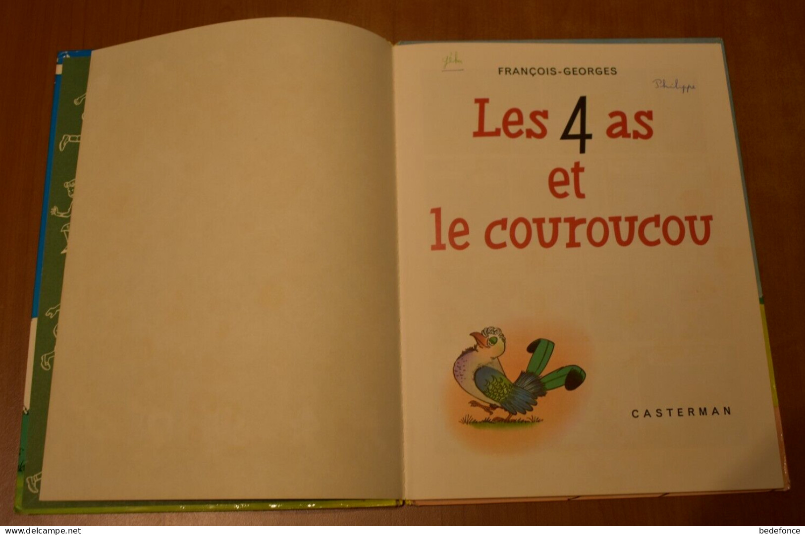 4 As (les) - 5 - Et Le Couroucou - De Craenhals Et Chaulet - 4 As, Les