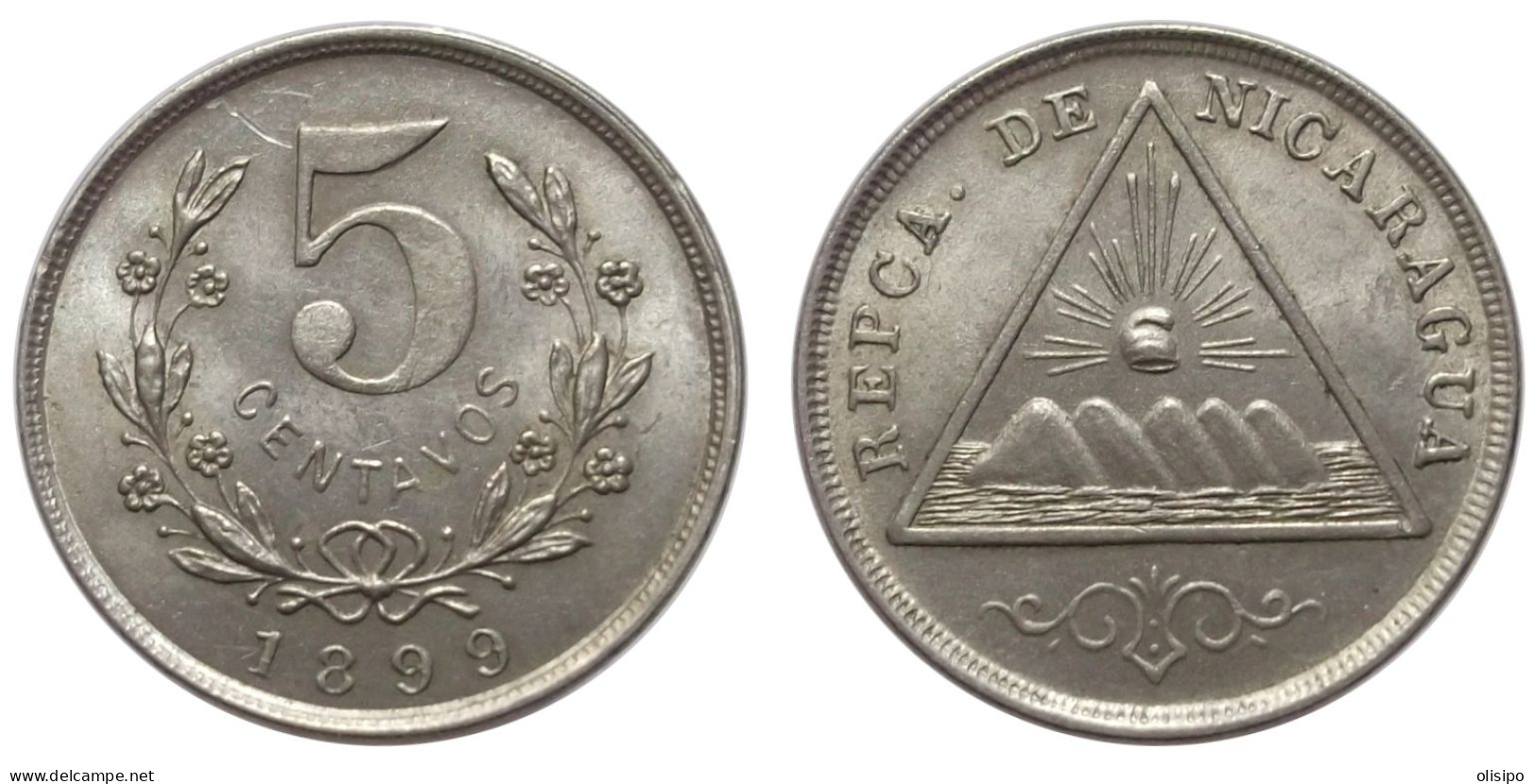 5 Centavos 1899 (Nicaragua) - Nicaragua