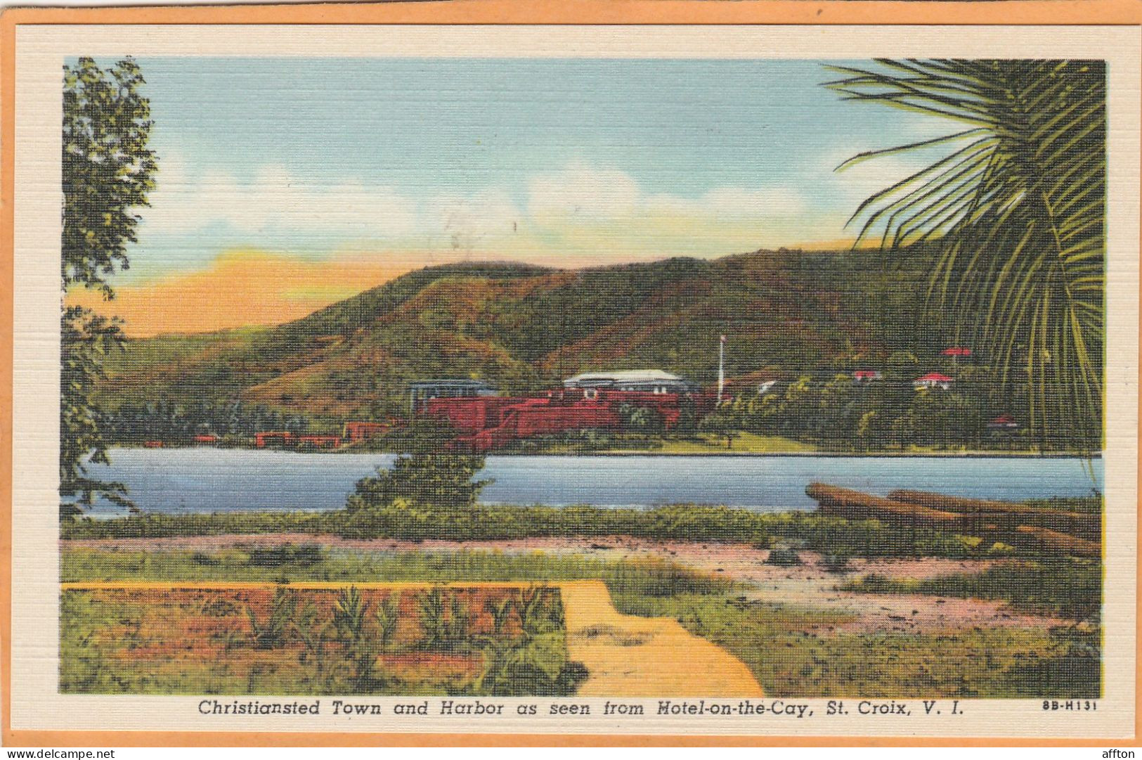 St Croix Virgin Islands Old Postcard - Virgin Islands, US