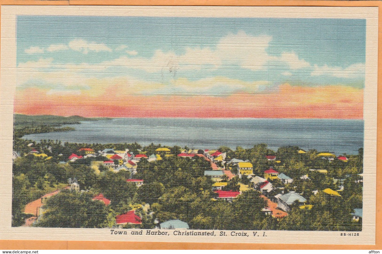 St Croix Virgin Islands Old Postcard - Jungferninseln, Amerik.