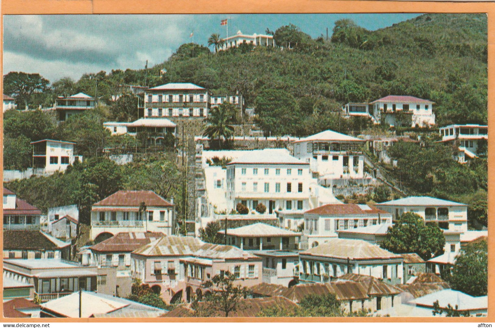 St Thomas Virgin Islands Old Postcard - Isole Vergini Americane
