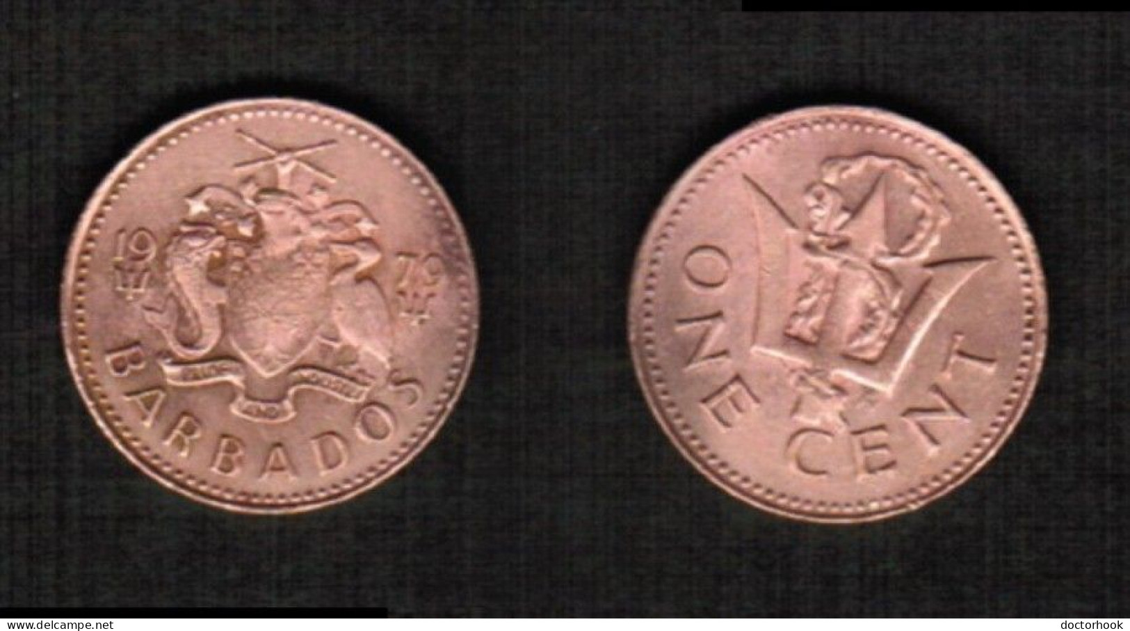 BARBADOS   1 CENT 1979 (KM # 10) #7543 - Barbados