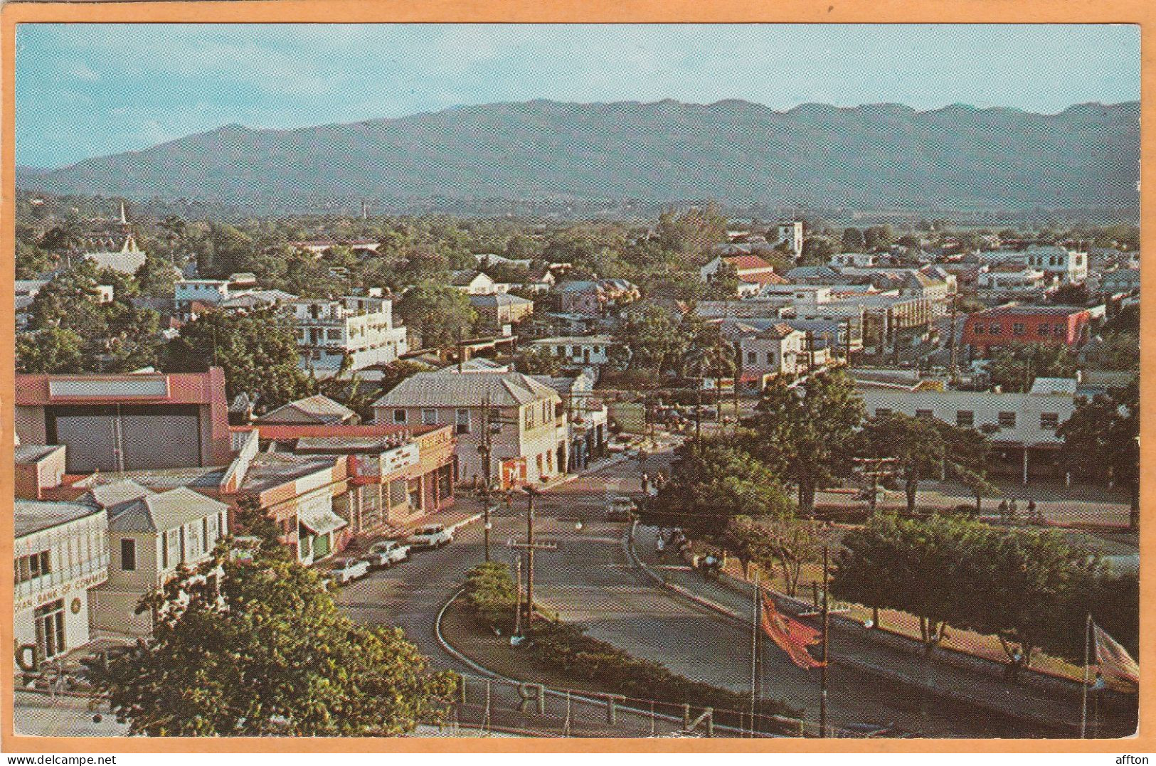 Montego Bay Jamaica Old Postcard Mailed - Jamaïque