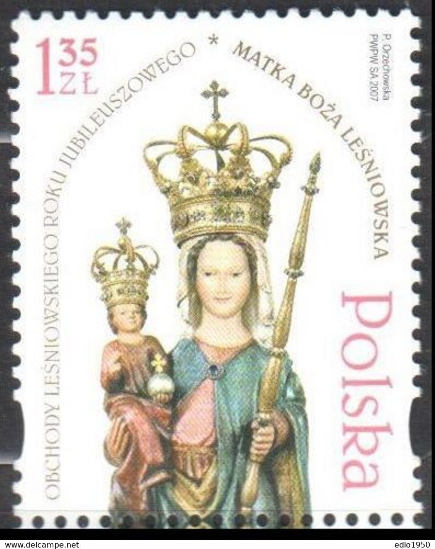 Poland 2007 - Holy Virgin Sanctuaries - Mi.4322 - MNH(**) - Postfrisch - Neufs