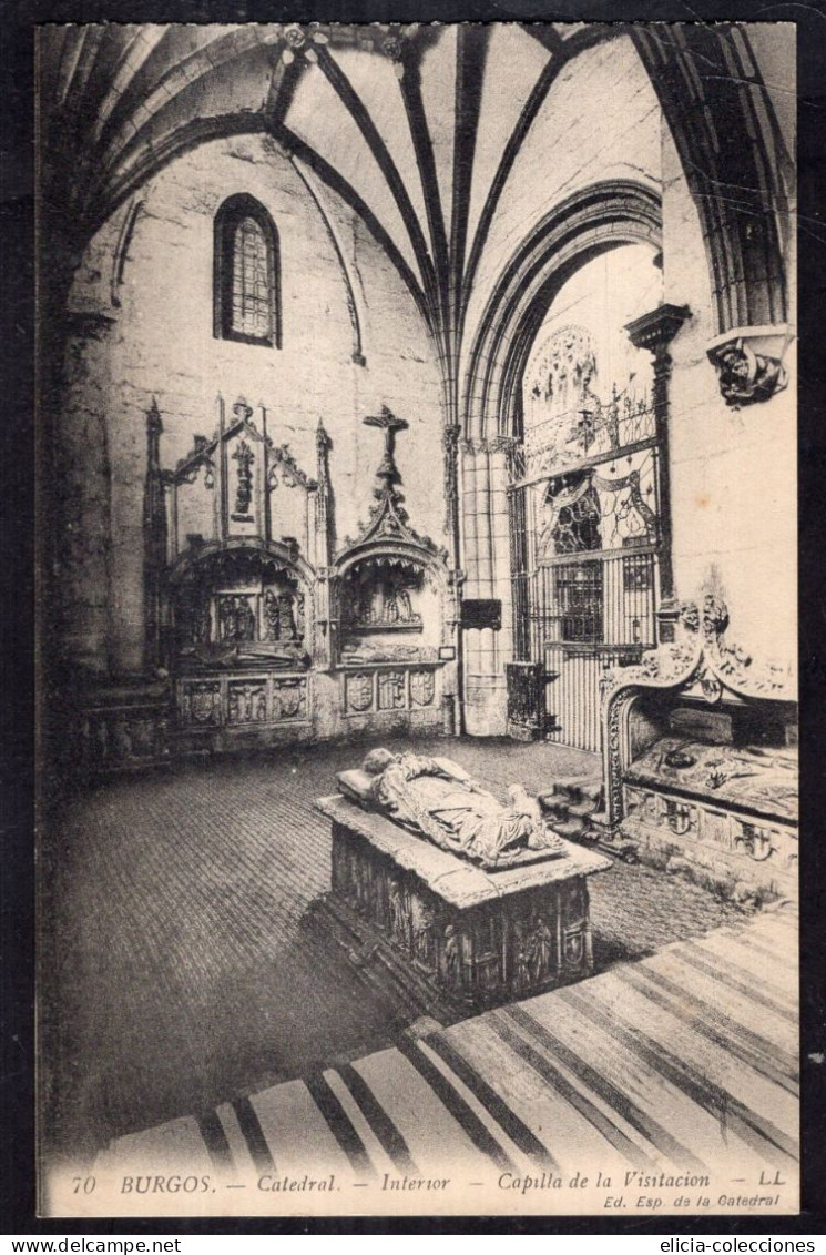 España - Circa 1920 - Postcard - Burgos - Cathedral - Visitation Chapel - Burgos