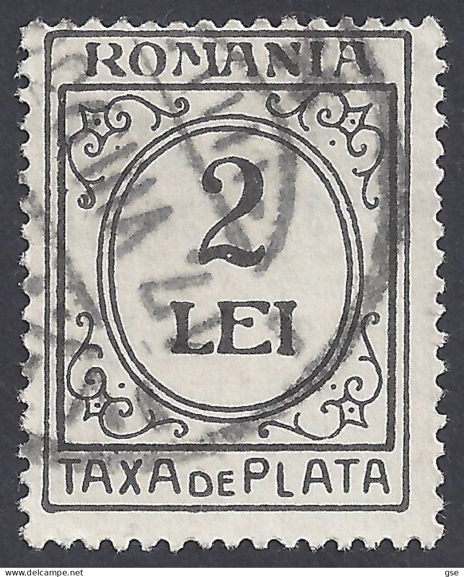 ROMANIA 1921-6 - Yvert T64° - Tasse | - Fiscales