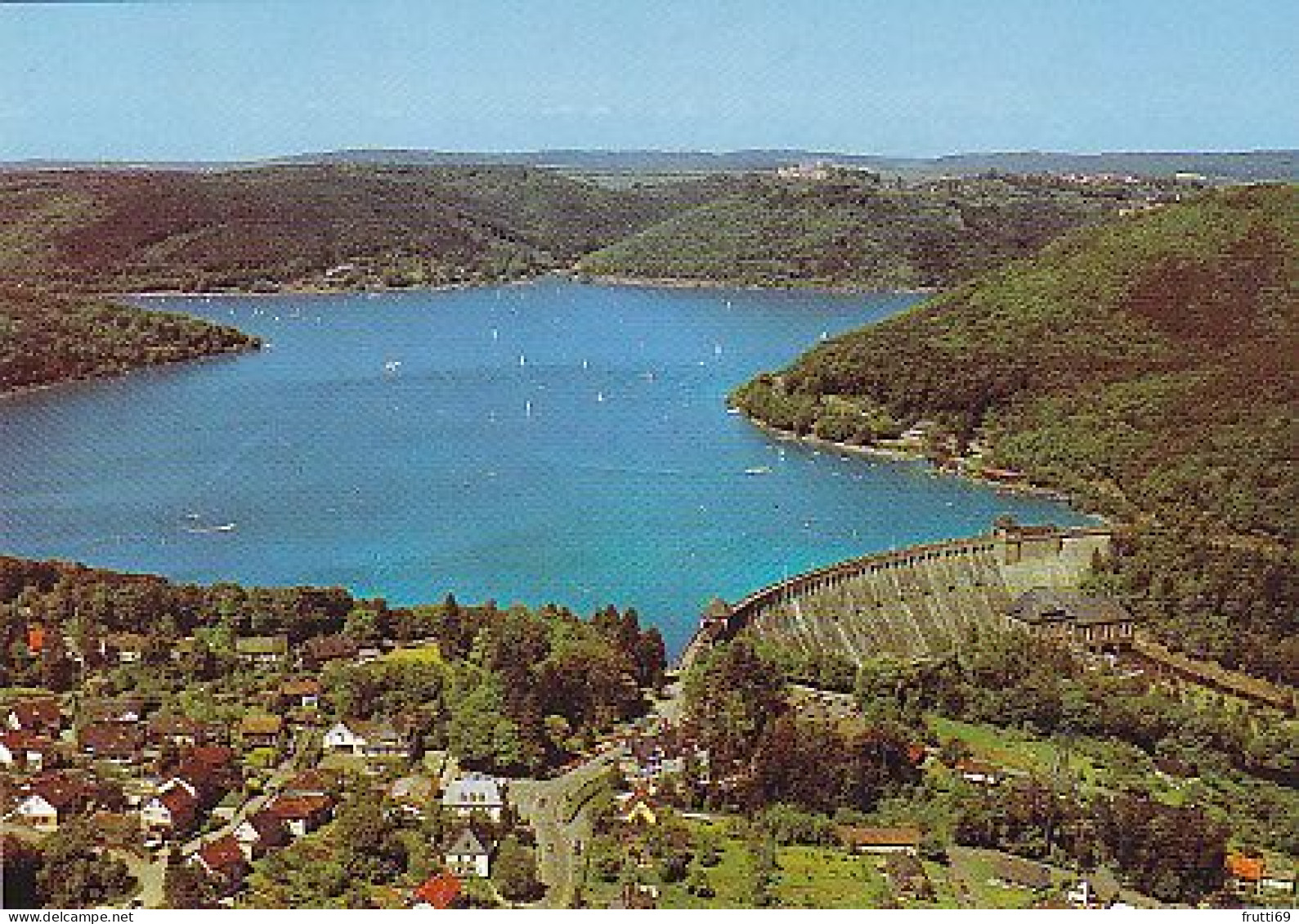 AK 166792 GERMANY - Edersee Mit Sperrmauer - Edersee (Waldeck)