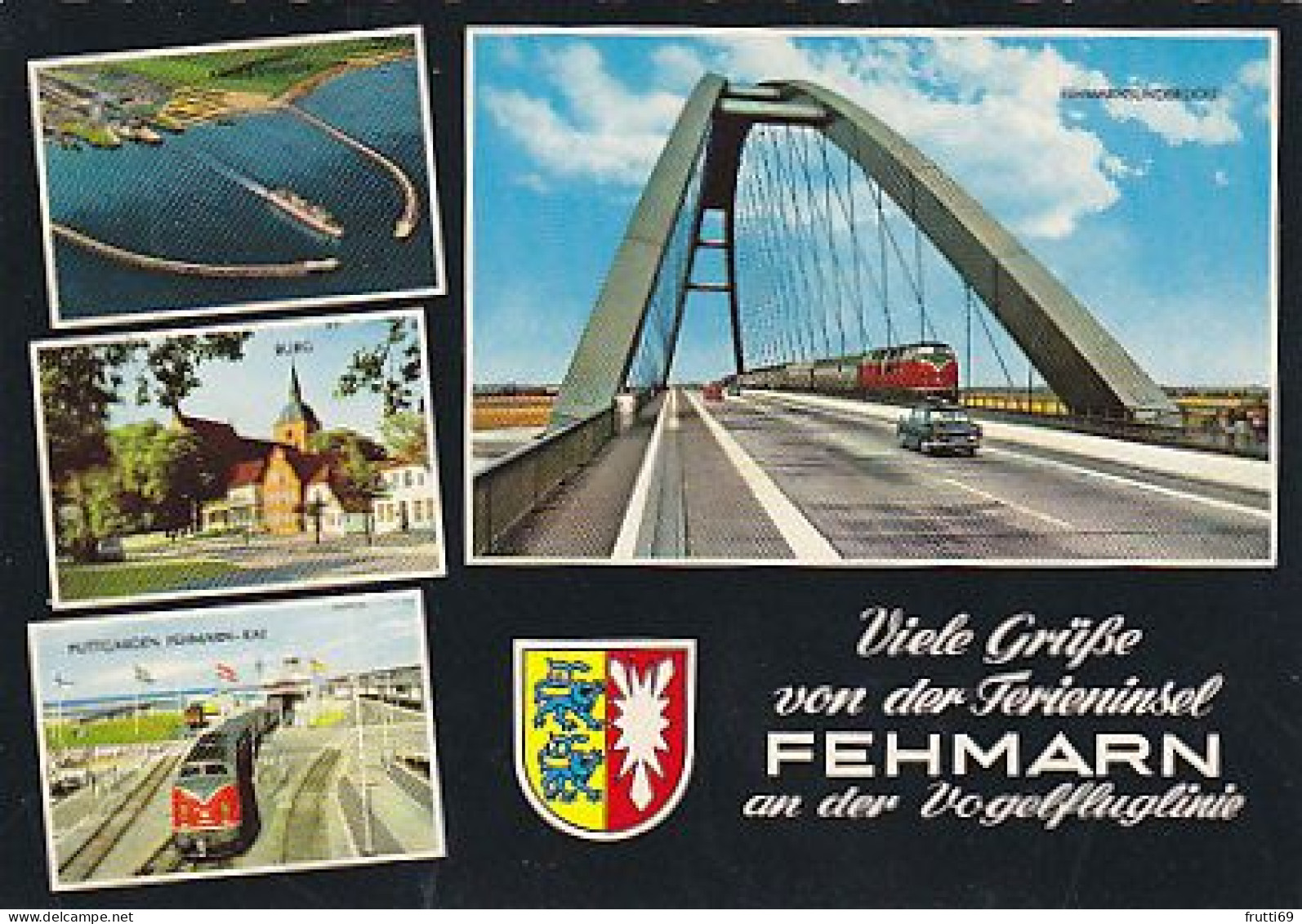 AK 166806 GERMANY - Fehmarn An Der Vogelfluglinie - Fehmarn
