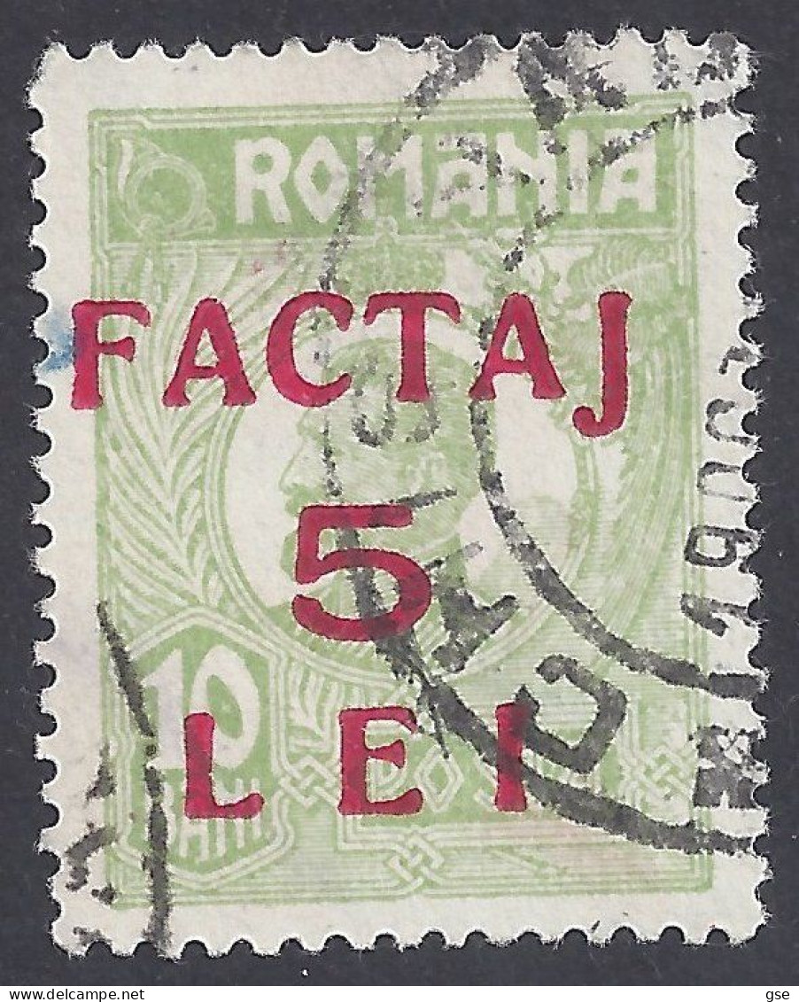 ROMANIA 1928 - Yvert P5° - Pacchi | - Paquetes Postales