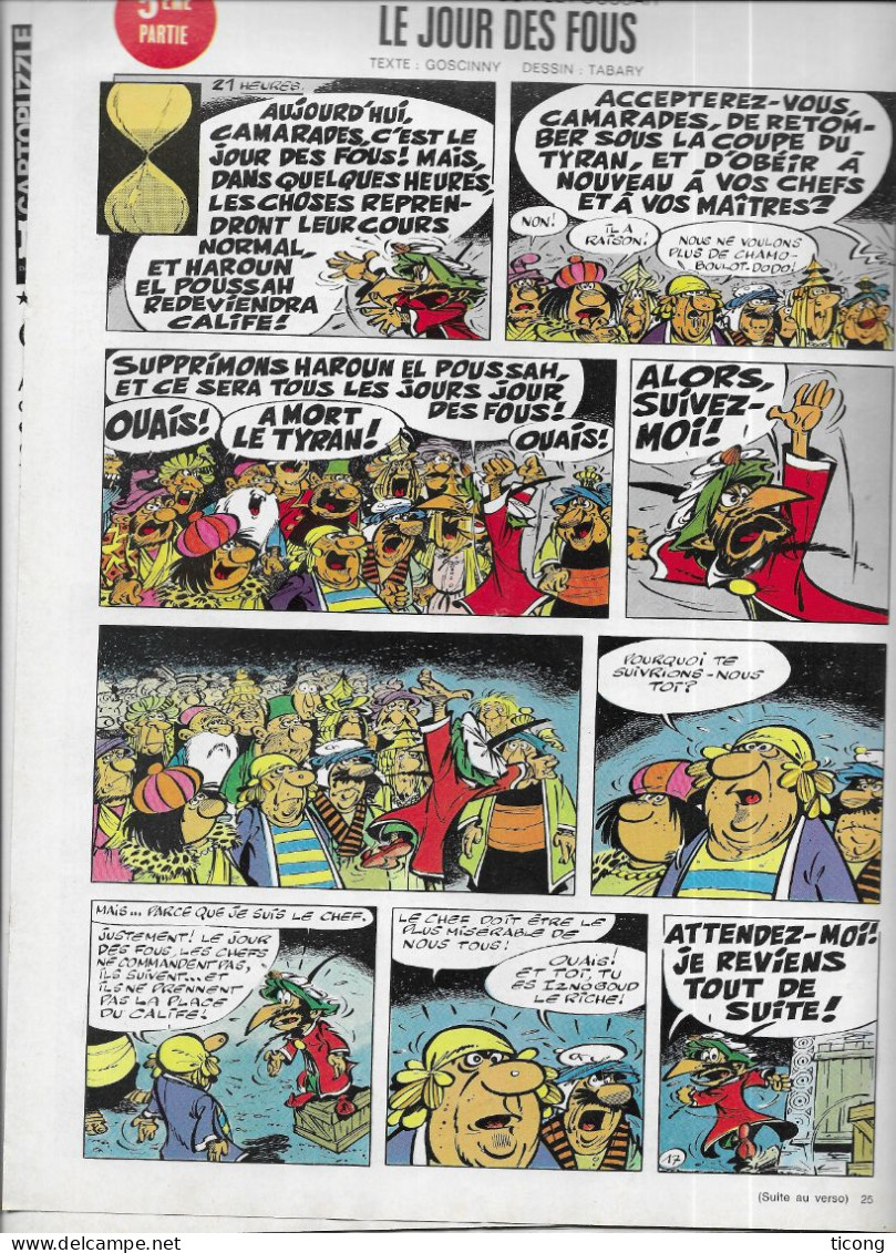 BD PILOTE 1972 NUMERO 643  -CHACUN SONT TRUC DE REISER, GRANDE GUEULE GUY LUX, VALERIAN, GREG, TARDI, PELAPRAT, AUCLAIR. - Pilote