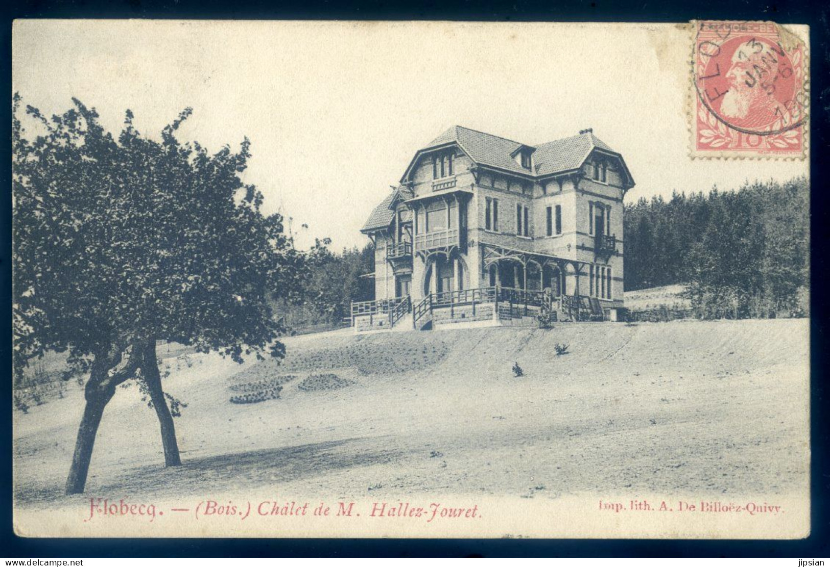 Cpa De Belgique Hainaut Flobecq -- Chalet De Hallez Jouret  JUI23-34 - Flobecq - Vloesberg