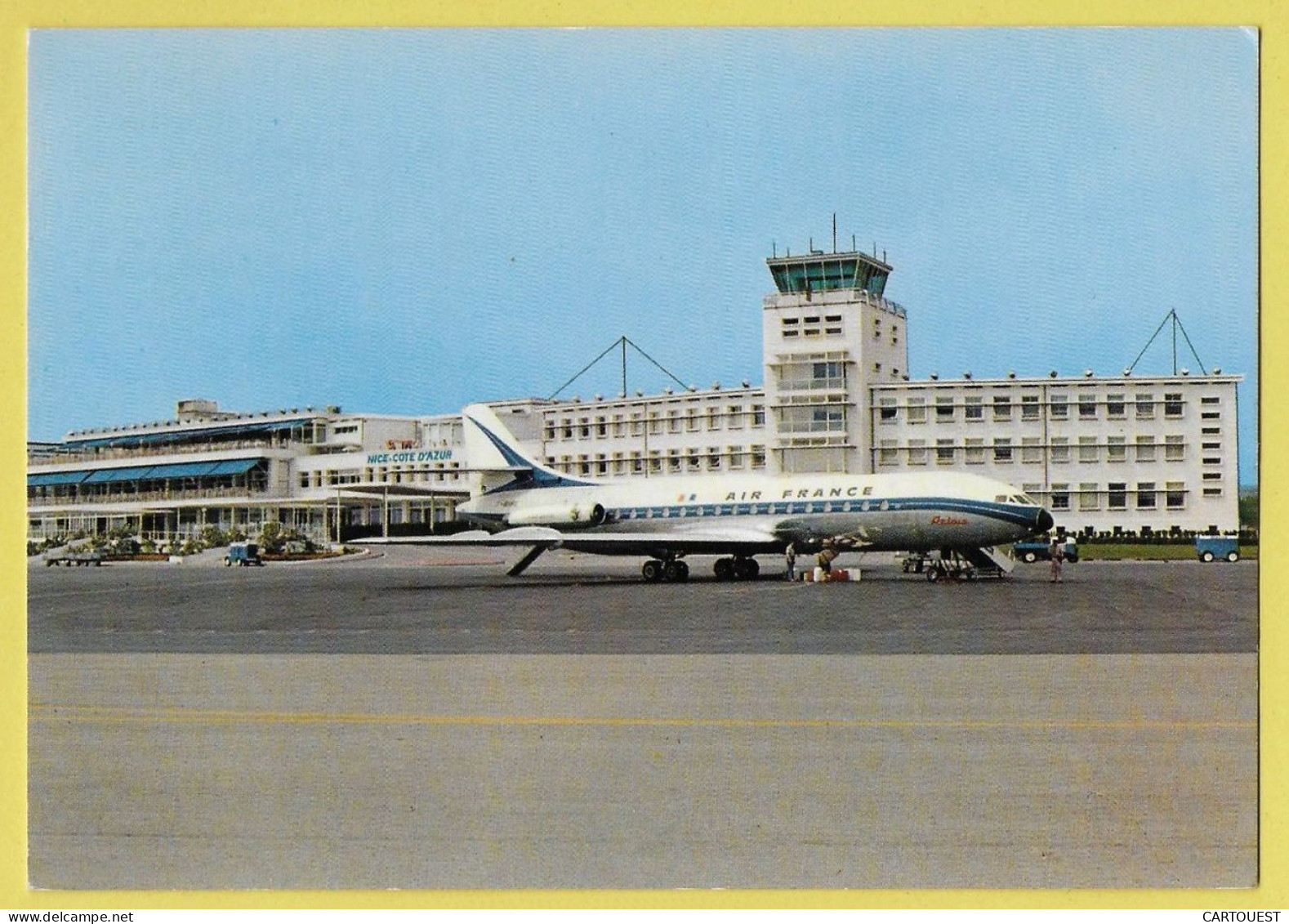 CPSM NICE Caravelle Aéroport De NICE - Luftfahrt - Flughafen