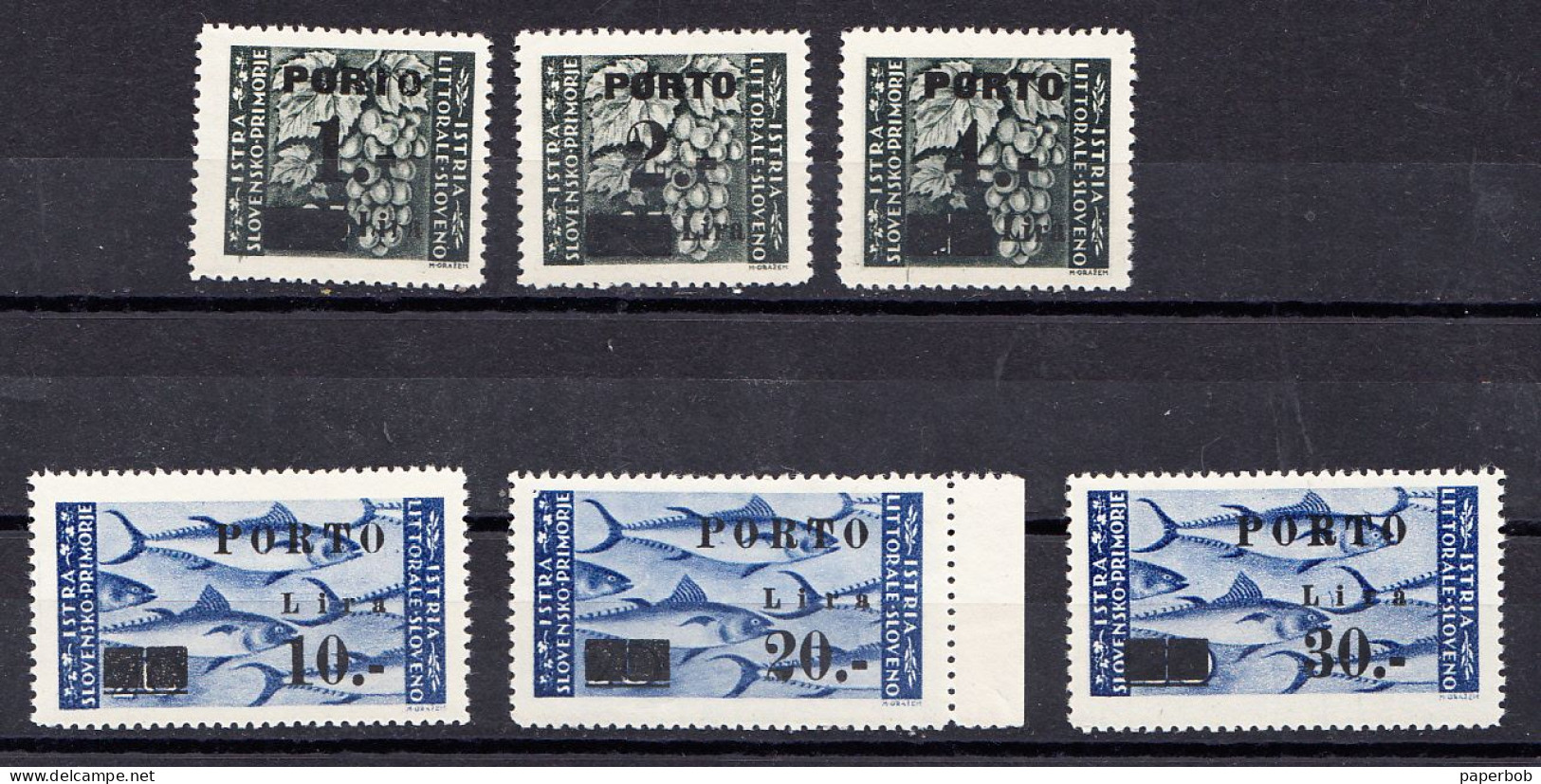 ISTRA , ISTRIA , PORTO MNH - Occ. Yougoslave: Littoral Slovène