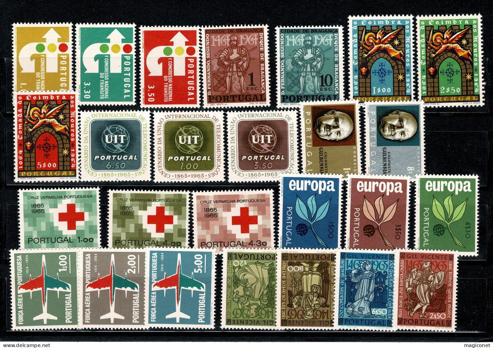 Portugal - Année Compléte 1965  - Y&T N° 955/980 - Ganze Jahrgänge