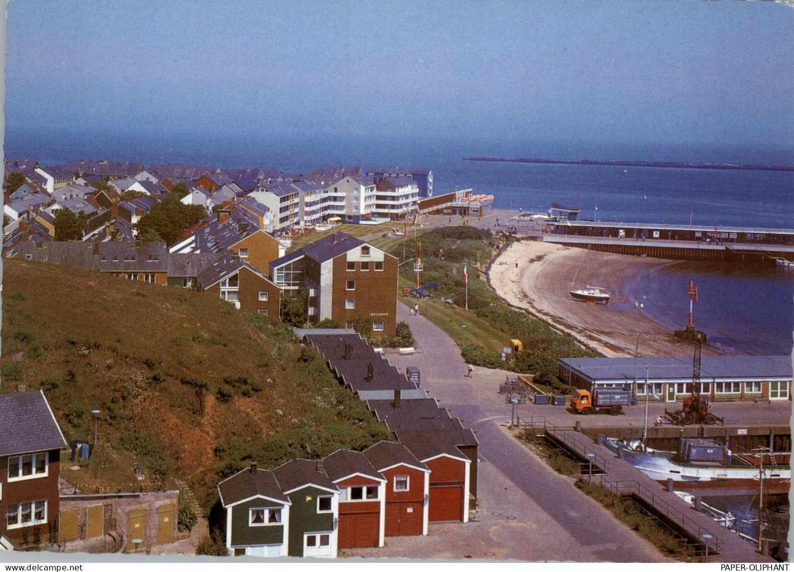 2192 HELGOLAND, Blick Auf Das Unterland - Helgoland