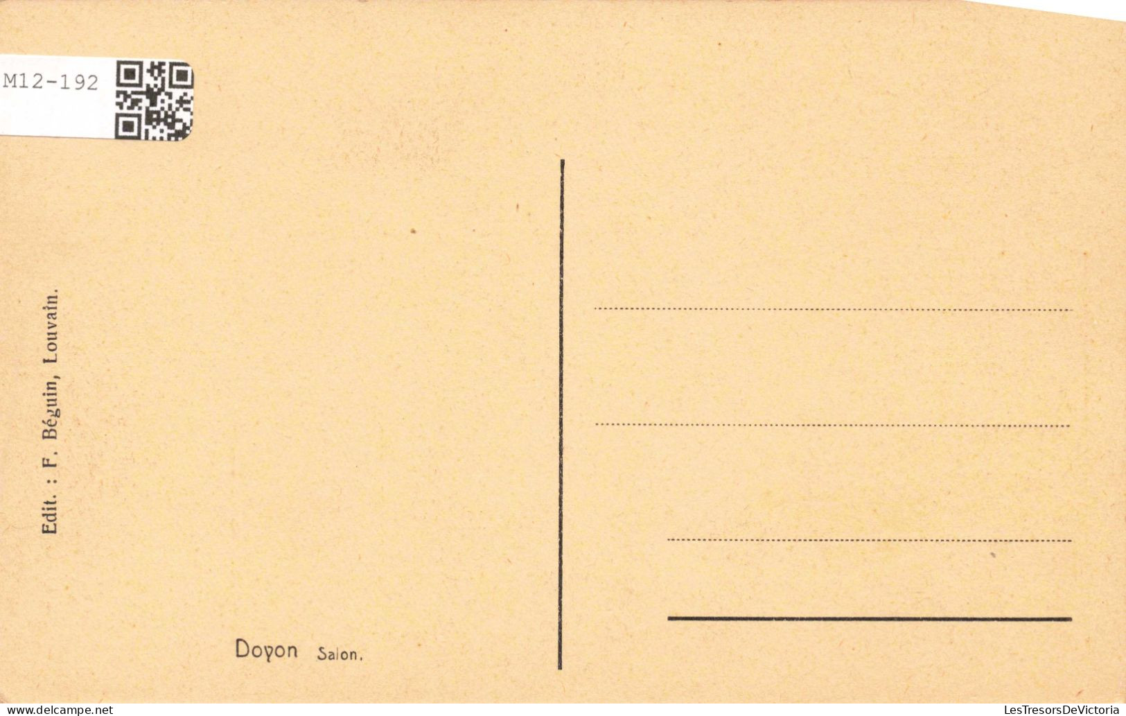 BELGIQUE - Doyon - Salon - Carte Postale Ancienne - Havelange