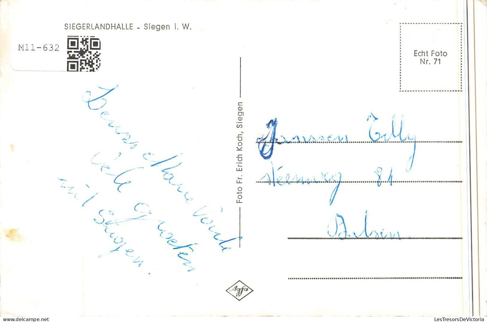 ALLEMAGNE - Siegen - Siegerlandhalle - Carte Postale Ancienne - Siegen