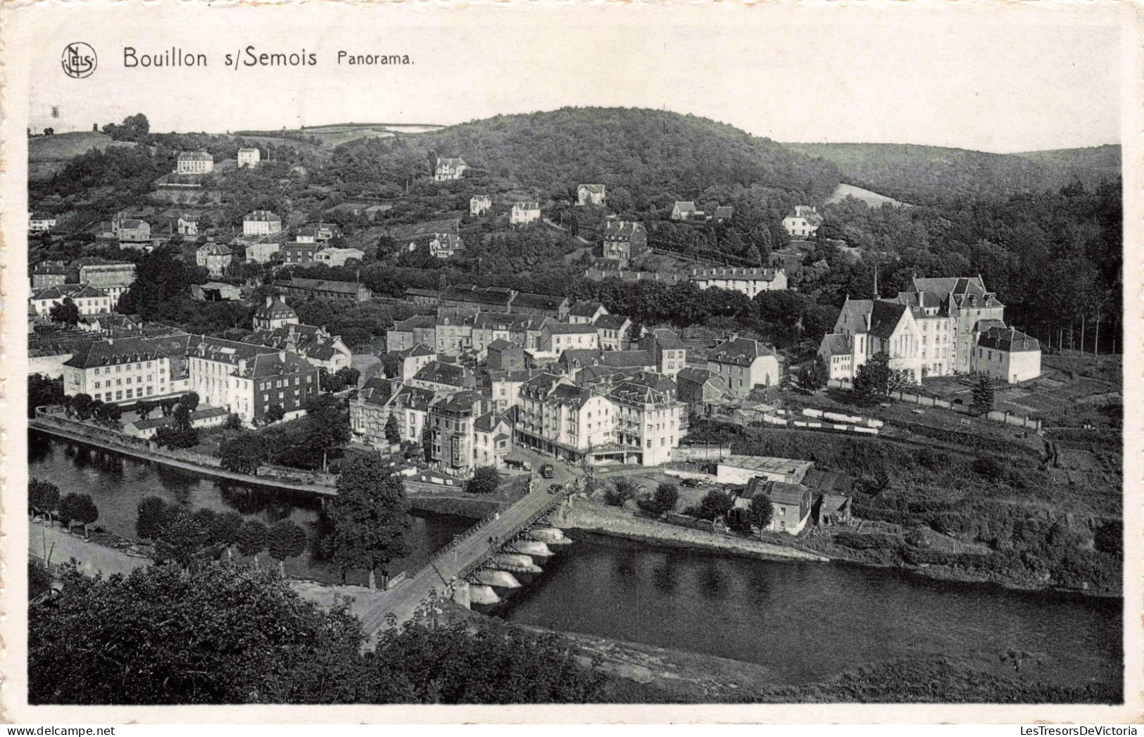 BELGIQUE - Bouillon Sur Semois - Panorama - Carte Postale Ancienne - Bouillon