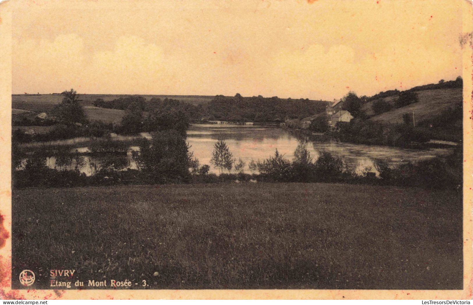 BELGIQUE - Sivry - Etang Du Mont Rosée - Carte Postale Ancienne - Sivry-Rance