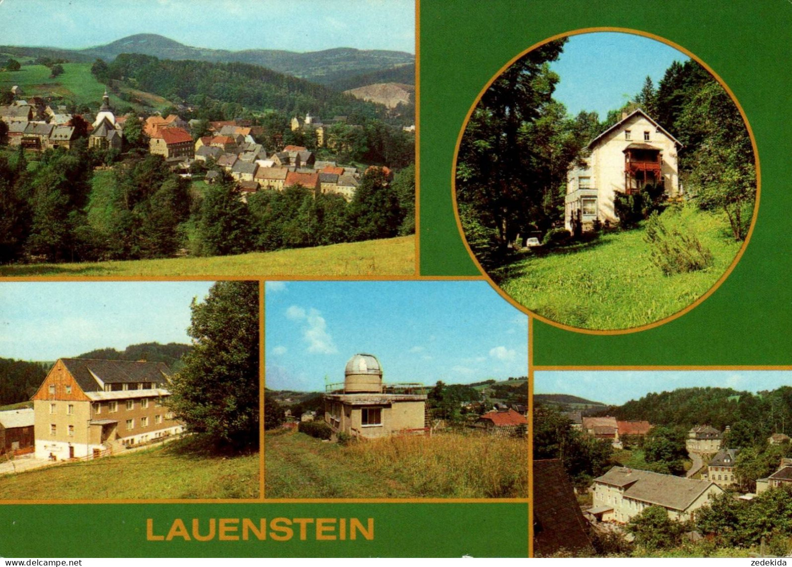 G5296 - TOP Lauenstein Sternwarte - Bild Und Heimat Reichenbach - Lauenstein