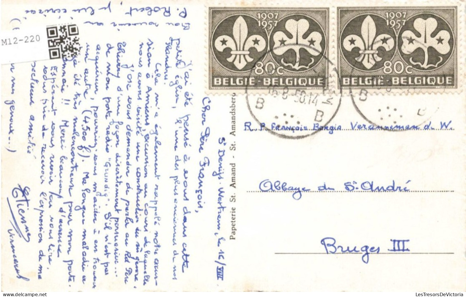 BELGIQUE - Afsnee - Kerk -  Carte Postale Ancienne - Gent