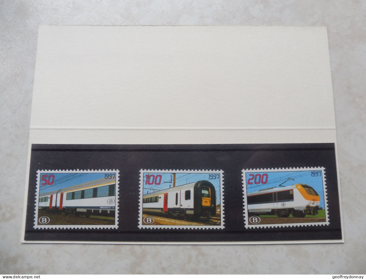 Chemins De Fer  / Spoorwegvignetten Trv 3/5 Luxe ** Mnh ( Train Trein ) 1997 - 1996-2013 Vignetten [TRV]