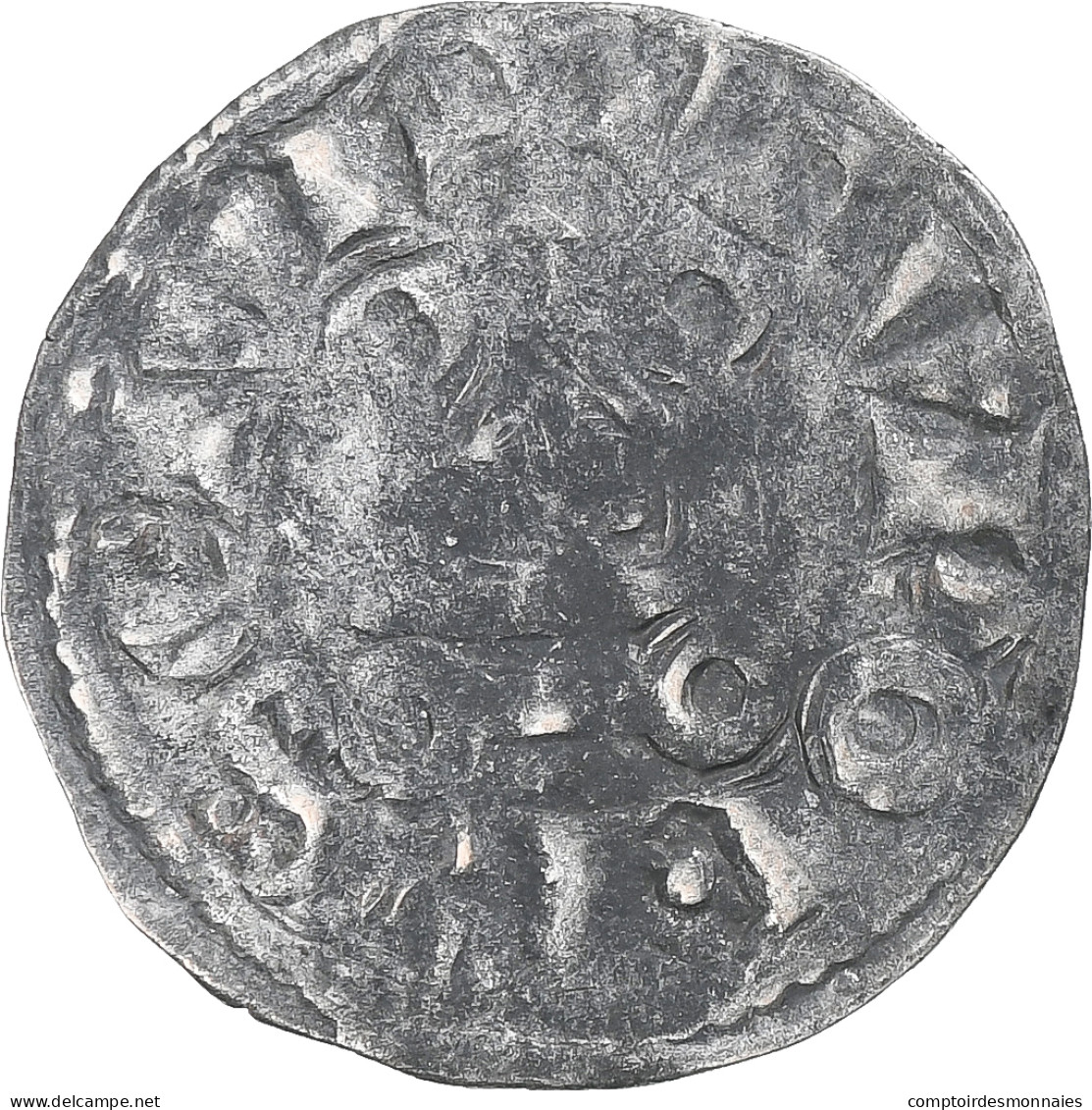 France, Louis VIII-IX, Denier Tournois, TB+, Billon, Duplessy:188 - 1223-1226 Louis VIII Le Lion