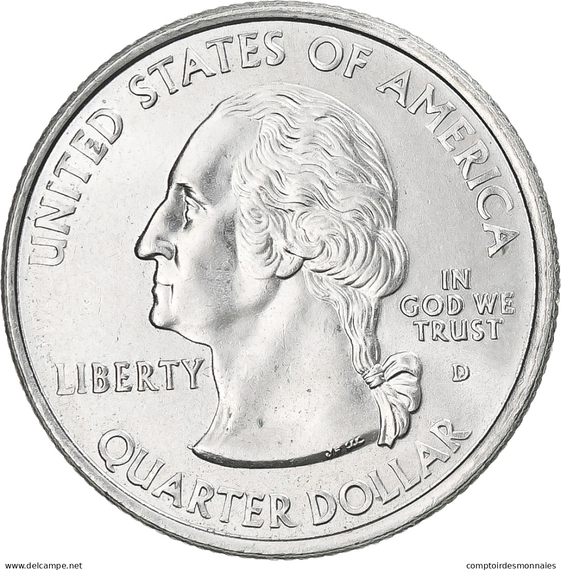 États-Unis, Quarter, 2008, U.S. Mint, Cupronickel Plaqué Cuivre, SPL, KM:423 - Autres & Non Classés