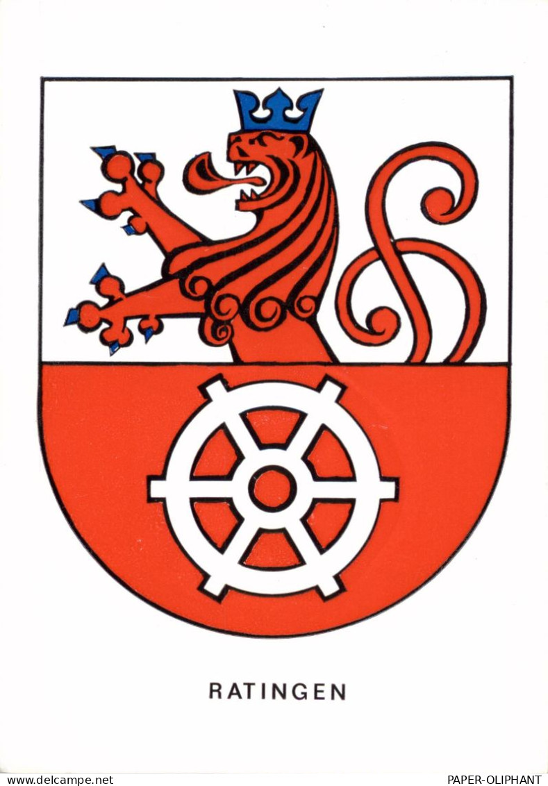 4030 RATINGEN, Stadtwappen - Ratingen