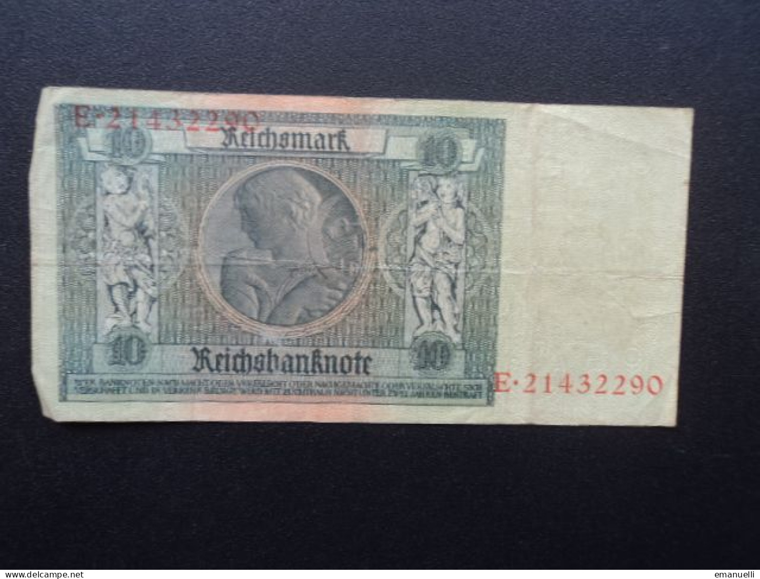 ALLEMAGNE : 10 REICHSMARK   22.1.1929 (depuis 1931...)    C.A. 173a, *  / P 180a      B+ - 10 Mark