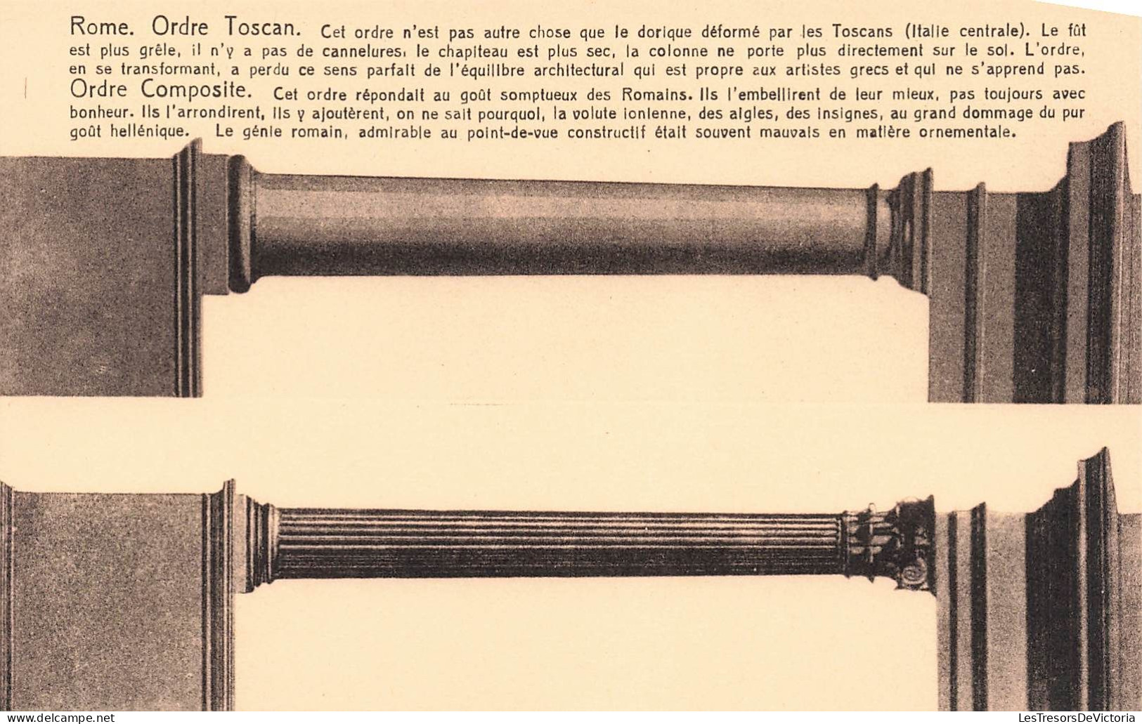 ITALIE - Roma - Ordre Toscan - Carte Postal Ancienne - Other & Unclassified