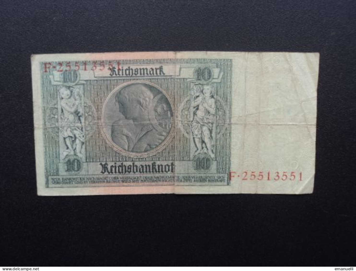 ALLEMAGNE : 10 REICHSMARK   22.1.1929 (depuis 1931...)    C.A. 173a, *  / P 180a    TB+ - 10 Mark