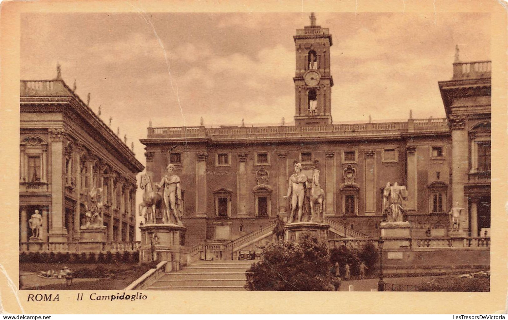 ITALIE - Rome -   Le Capitole - Carte Postal Ancienne - Andere Monumenten & Gebouwen