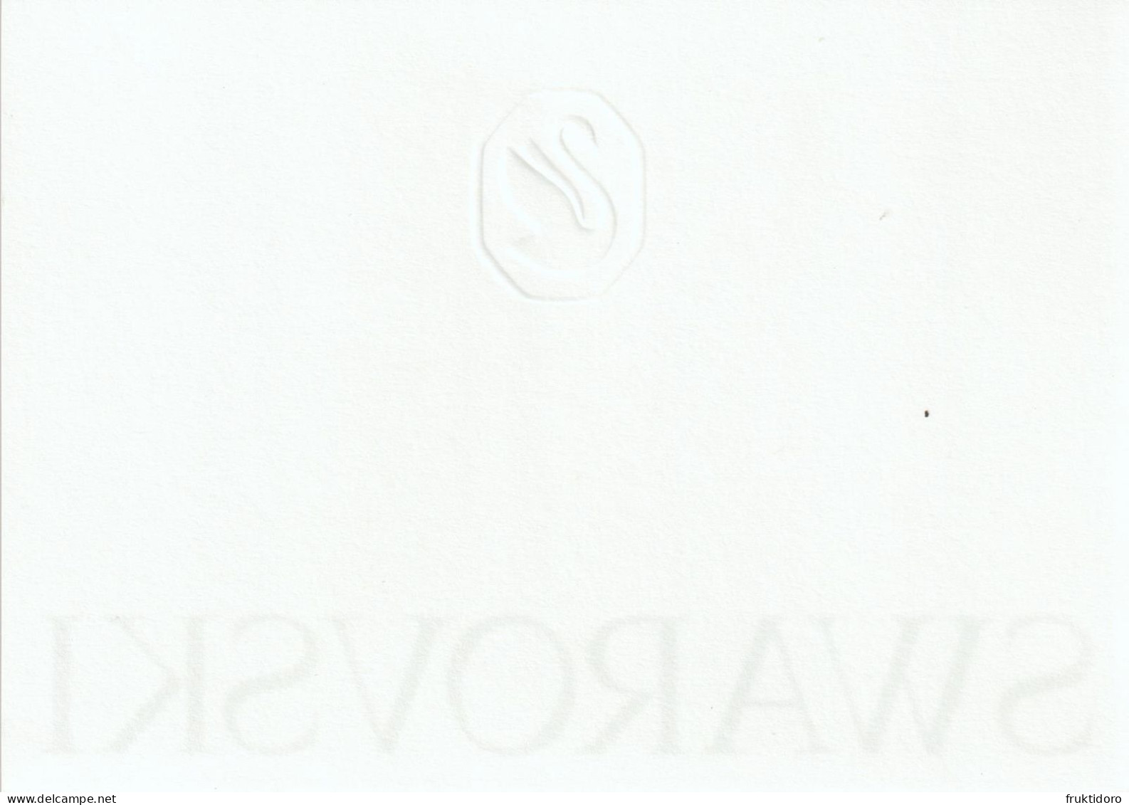 Swarovski Card Swan - Exclusive! - Supplies And Equipment