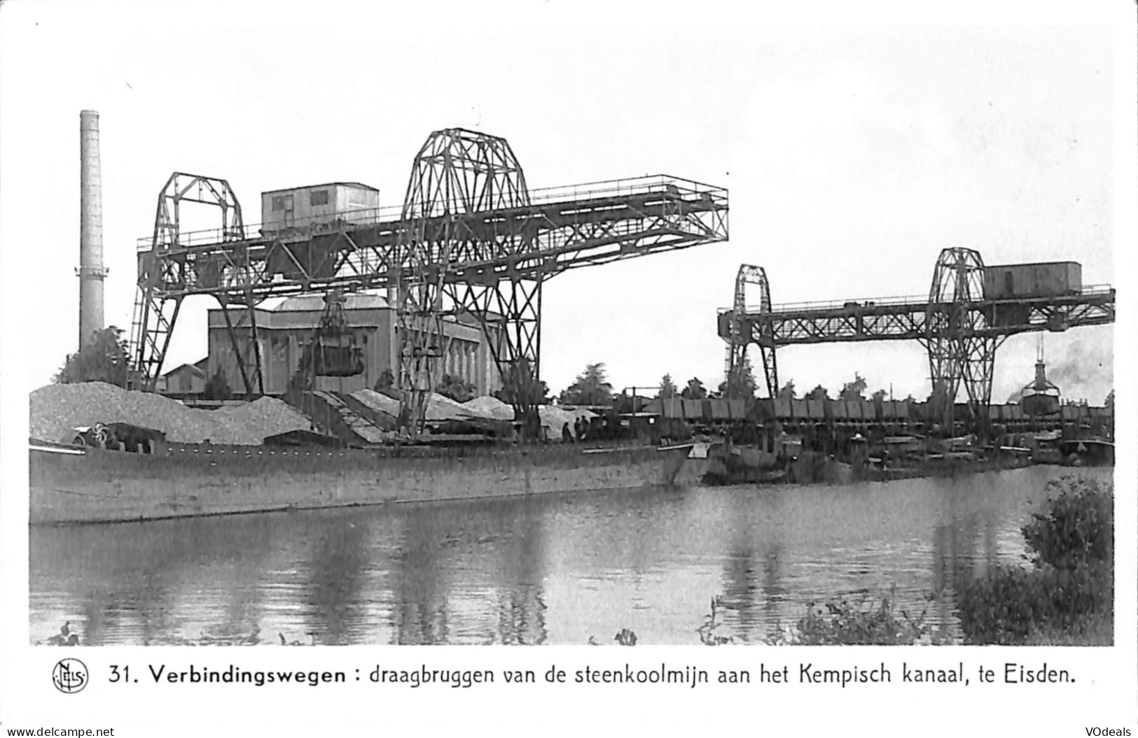 Belgique -  Limbourg - Verbindingswegen - Draagbruggen Van De Steenkoolmojn Aan Het Kempisch Kanaal - Hasselt
