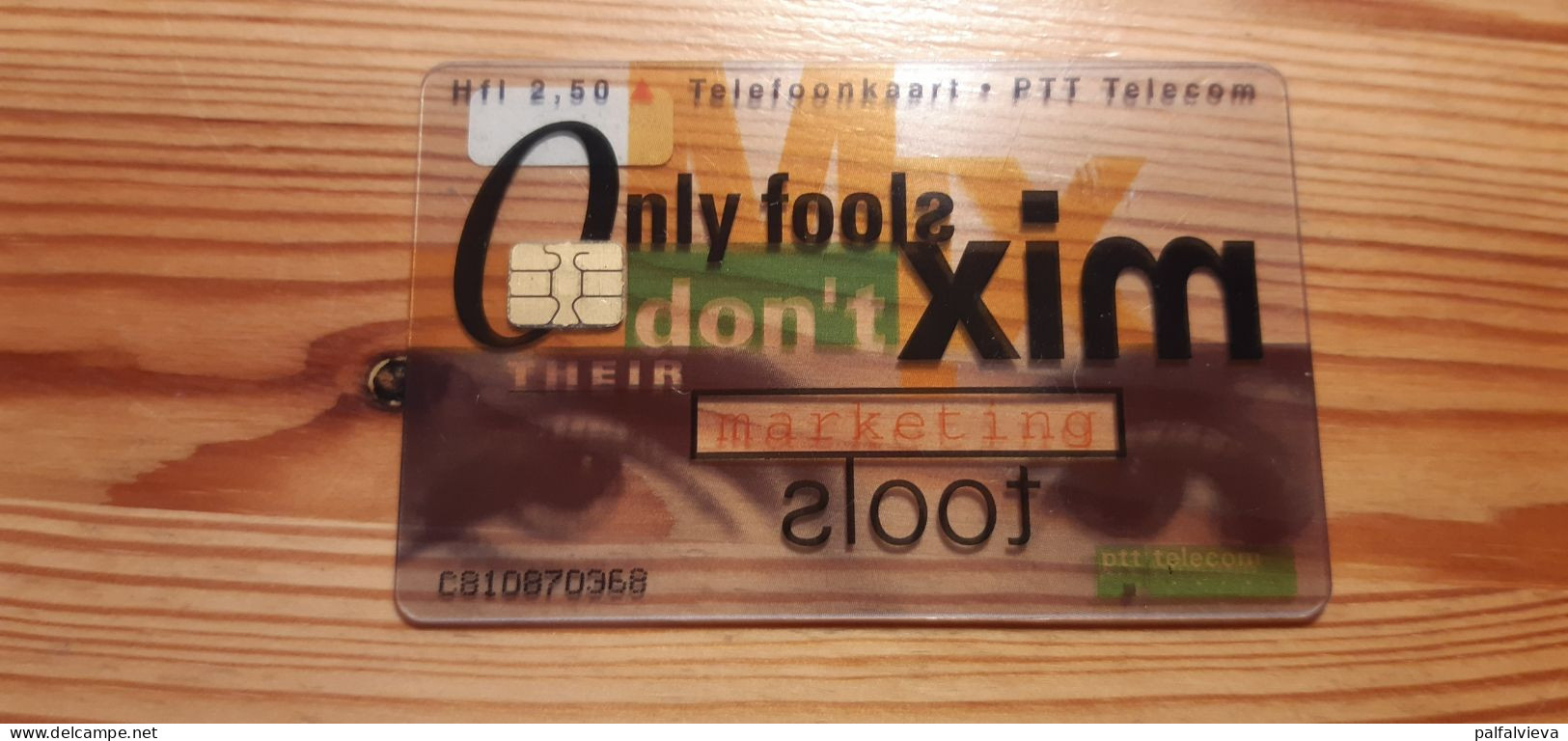 Phonecard Netherlands -  Transparent 11.440 Ex. - Privé
