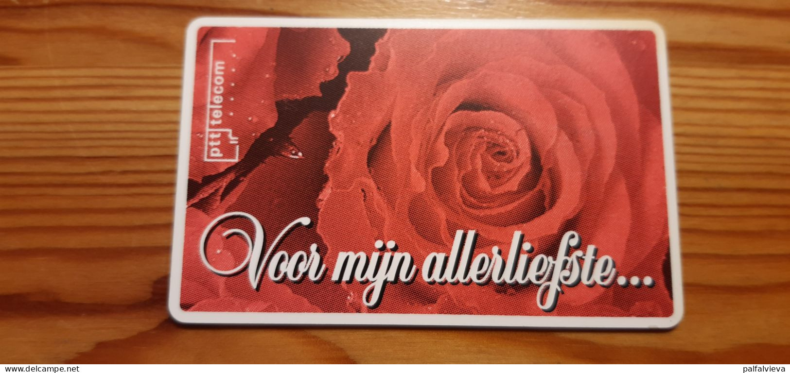Phonecard Netherlands - Flower, Rose, Valentine's Day 3.500 Ex. - Privé