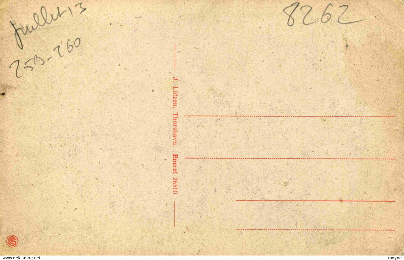 8262  -  Iles FEROE  :  PROSPECT Af   FREDERIKSVAAG   I  Aaret 1778 - édit :J. Lützen, Thorshaun - Eneret 26510 - Islas Feroe