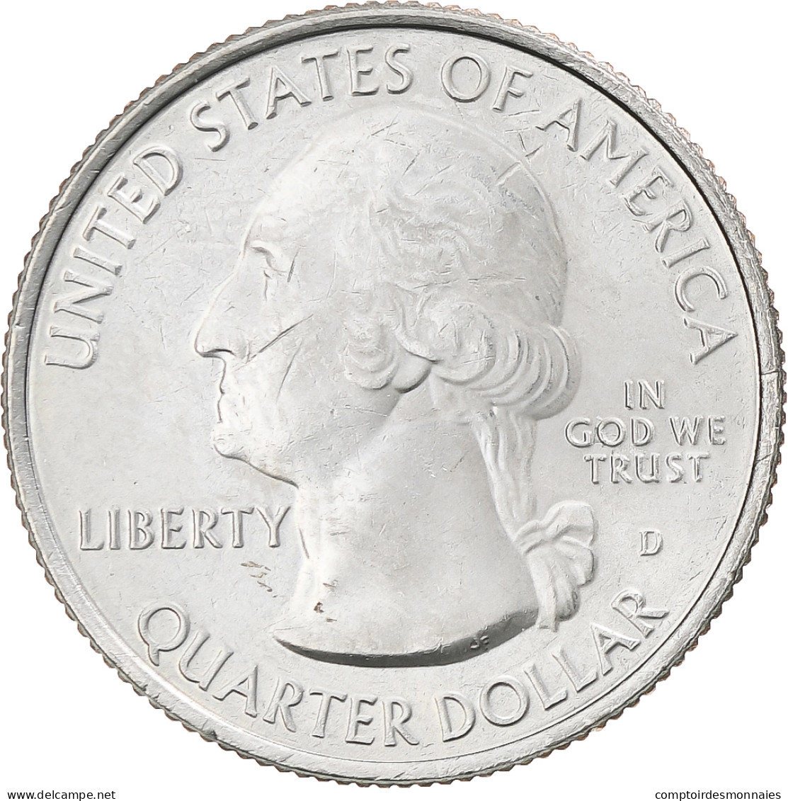 États-Unis, Quarter, 2010, U.S. Mint, Cupronickel Plaqué Cuivre, SPL, KM:473 - Autres & Non Classés