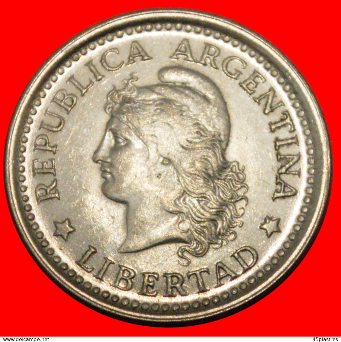 * STARS (1957-1962): ARGENTINA  1 PESO 1957! · LOW START · NO RESERVE! - Argentine