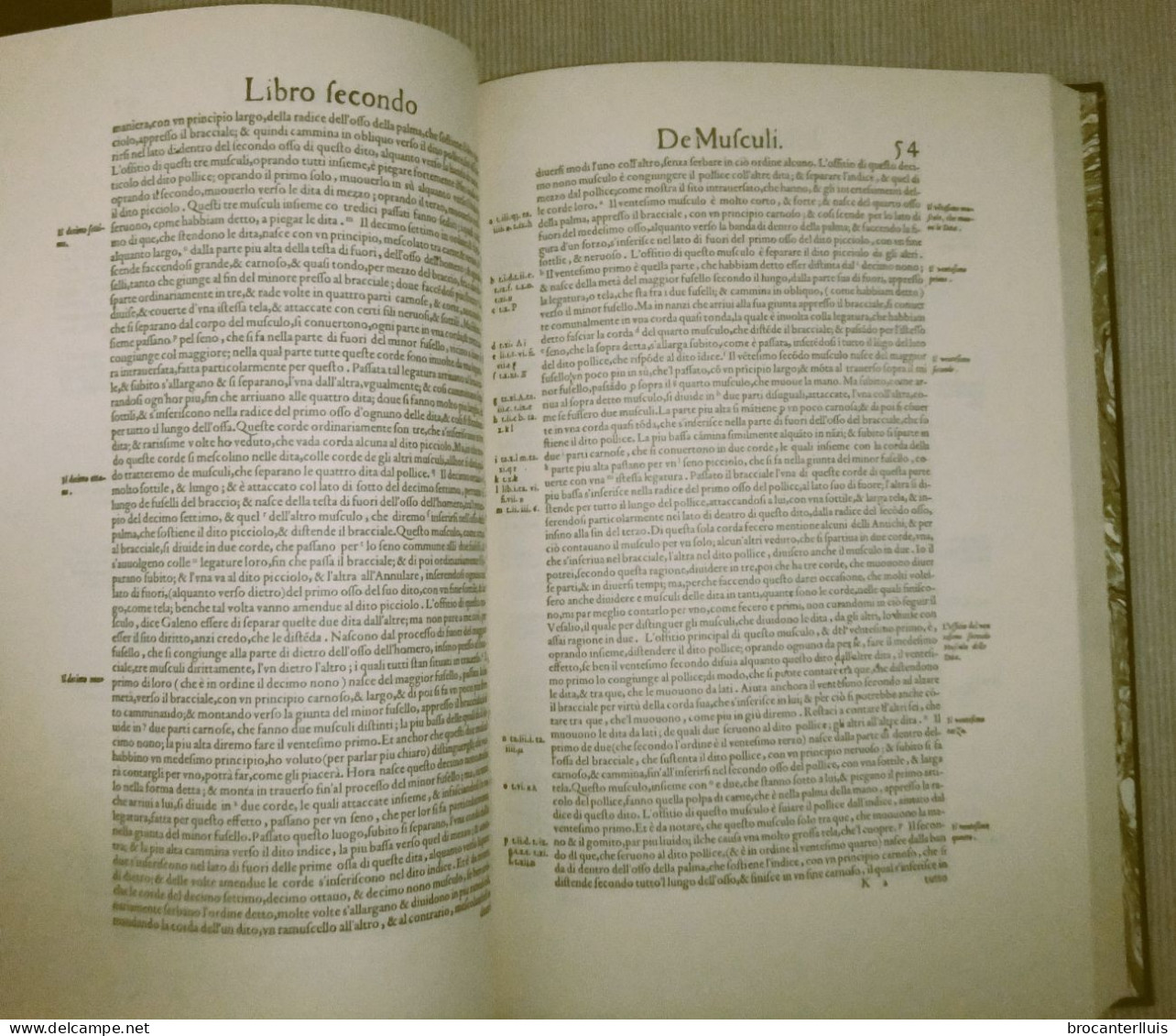 ANATOMIA DEL CUERPO HUMANO De JUAN VALVERDE 1560 FACSIMIL (NUEVO) - Old Books