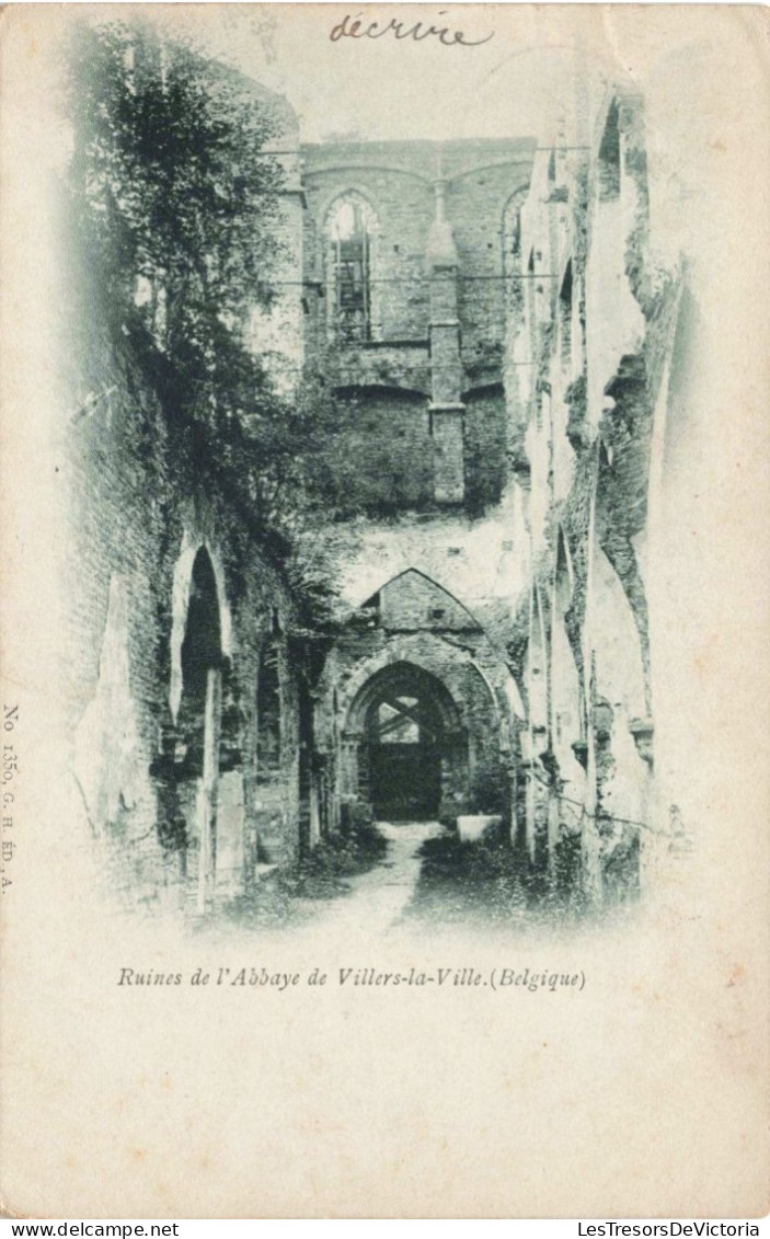 BELGIQUE - Villers-la-ville - Ruines De L'Abbaye De Villers - Carte Postale Ancienne - Villers-la-Ville