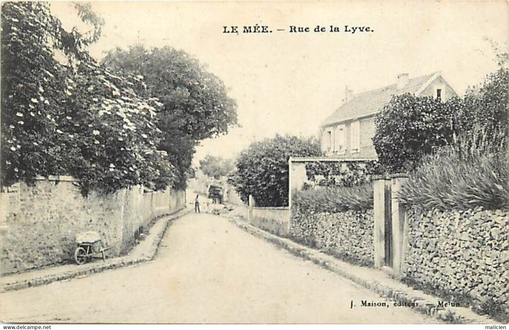 - Seine Et Marne -ref-C16- Le Mée Sur Seine - Rue De La Lyve - - Le Mee Sur Seine