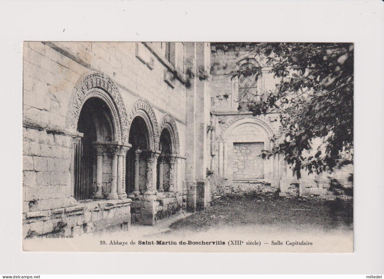 M1140 - Abbaye De Saint-Martin De Boscherville - Salle Capitulaire - Saint-Martin-de-Boscherville
