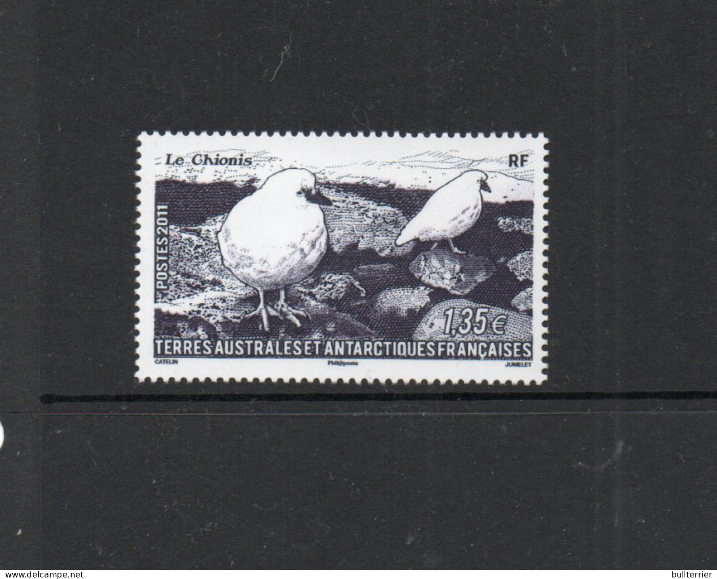 BIRDS - FRENCH ANTARCTIC TERRITORY - 2011 - ANTARCTC BIRDS  MINT NEVER HINGED, SG CAT £10.50 - Meeuwen