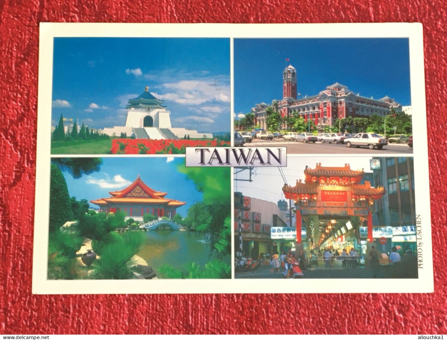 Taipei - Asie Taiwan Carte Postale CPM-Multi Vues CKS Mémorial-presidential  Palace -1994 - Taiwan