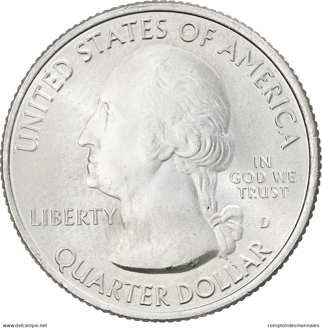 États-Unis, Quarter, 2010, U.S. Mint, Cupronickel Plaqué Cuivre, SPL, KM:472 - Autres & Non Classés