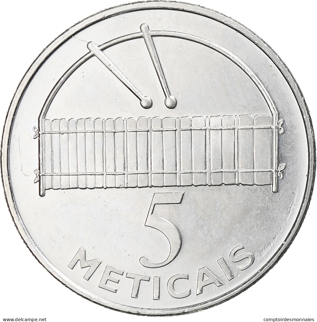 Mozambique, 5 Meticais, 2006, Nickel Plaqué Acier, SPL, KM:139 - Mozambique