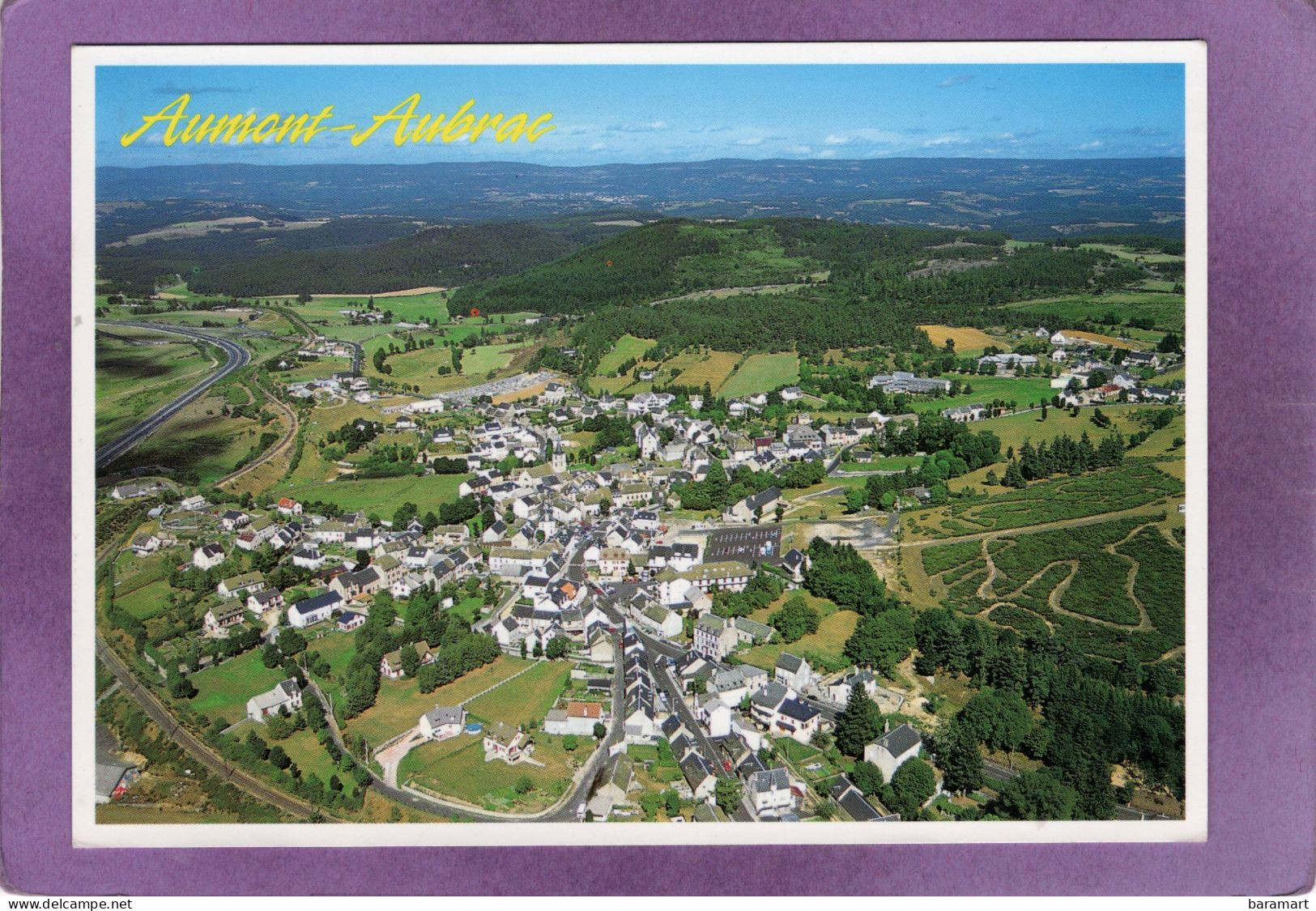 48 AUMONT-AUBRAC Vue Générale Aérienne - Aumont Aubrac