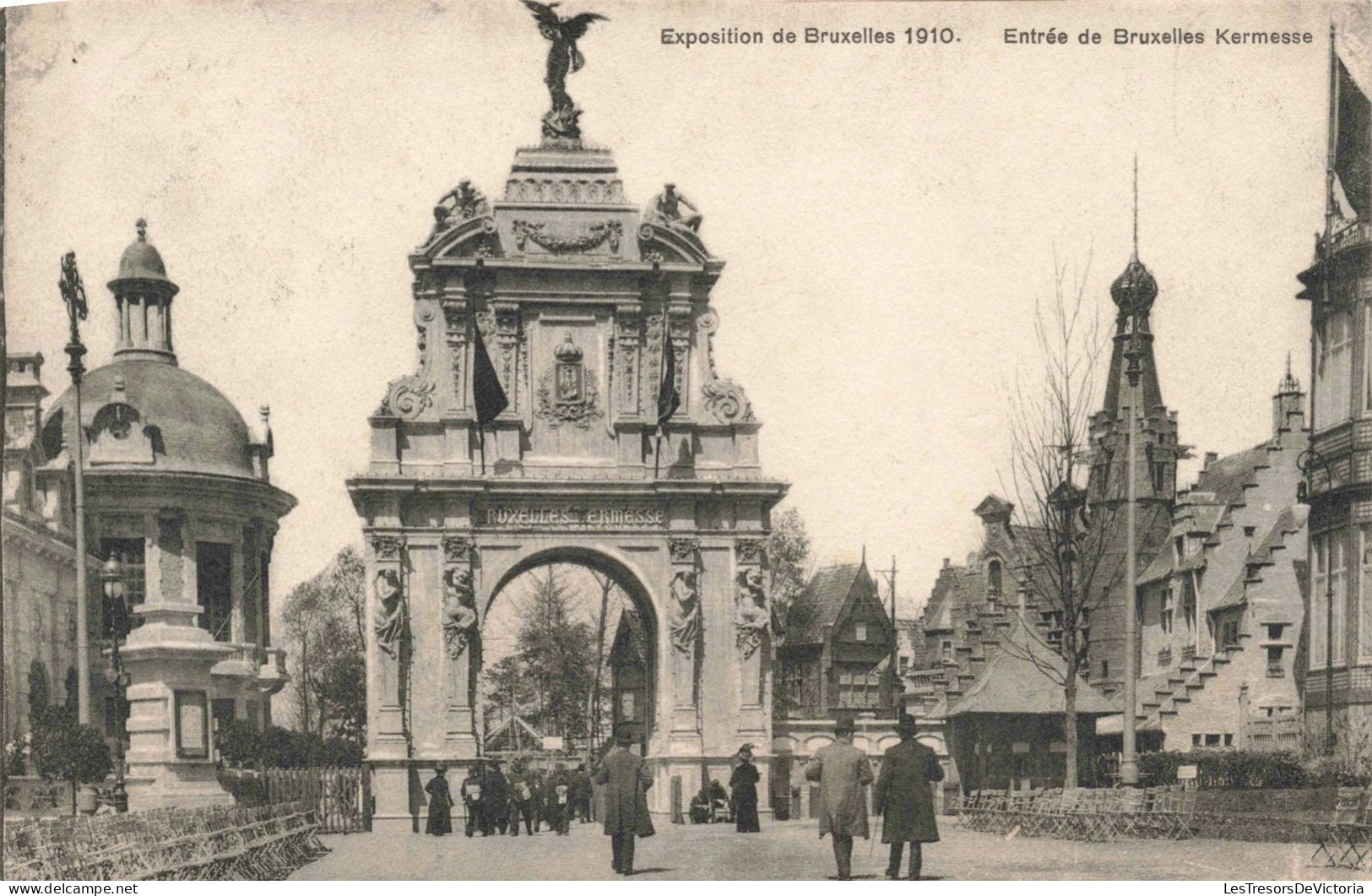 BELGIQUE - Exposition Universelle De Bruxelles 1910 - Entrée De Bruxelles Kermesse - Carte Postale Ancienne - Universal Exhibitions